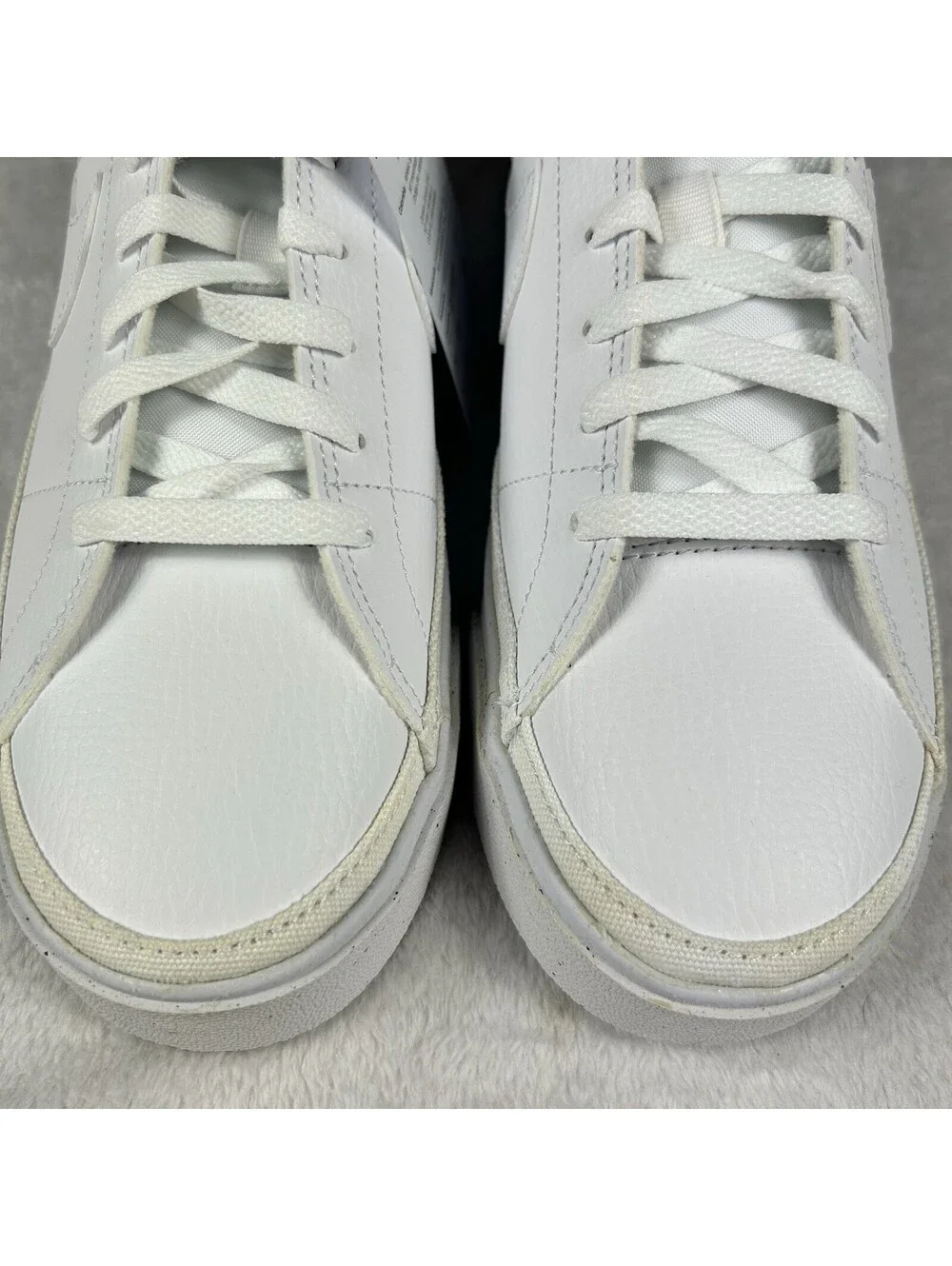 Nike Court Legacy NN White Black Men Unisex Casual Lifestyle Size 8 Shoes